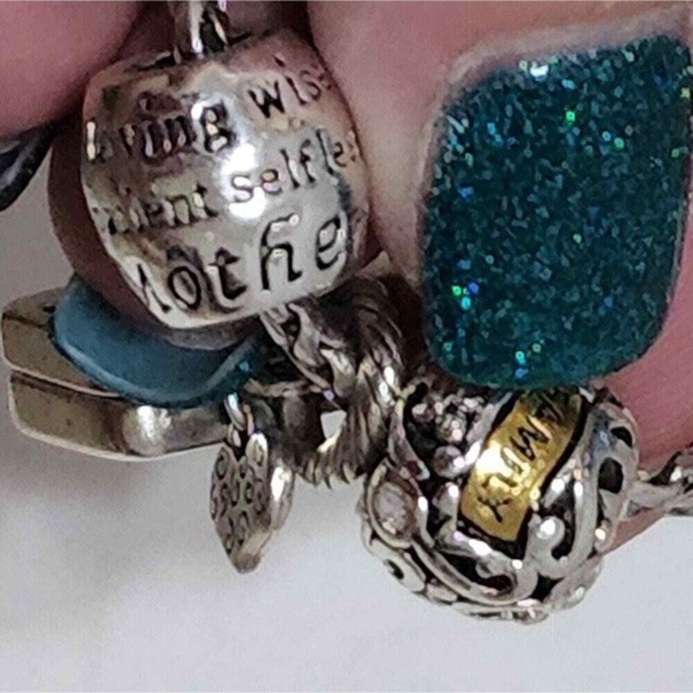 Brighton bumblebee, friends, mother, baby carriage, star of David charm bracelet - Picture 8 of 8